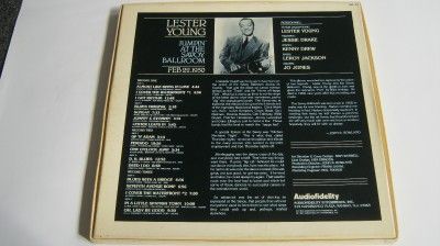 LESTER YOUNG Jumpin At The Savoy 3 LP Box Set NICE  