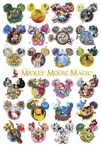   Japan Jigsaw Puzzle D 1000 376 Disney Mickey Mouse Magic (1000 Pieces
