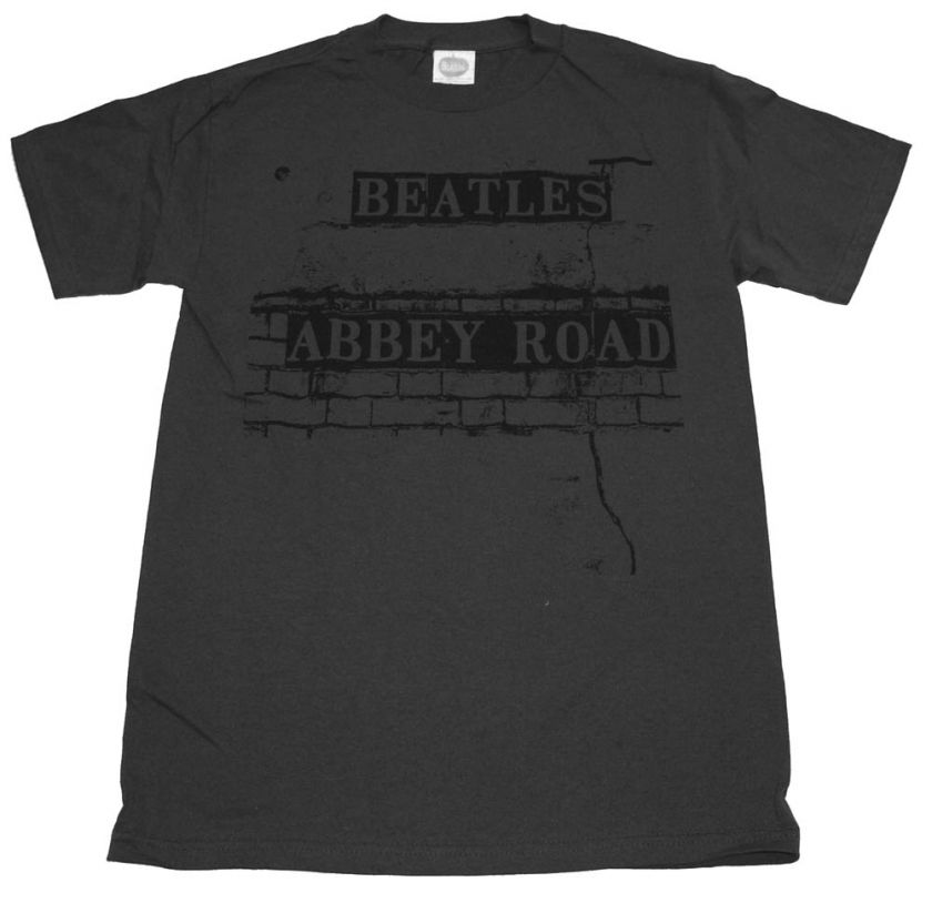 The Beatles Abbey Road Album Bricks Rock Band T Shirt Tee  