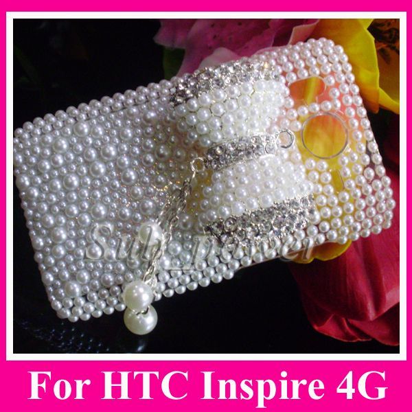   BOW Bling Crystal Case cover for HTC Inspire 4G AT&T phone B24  