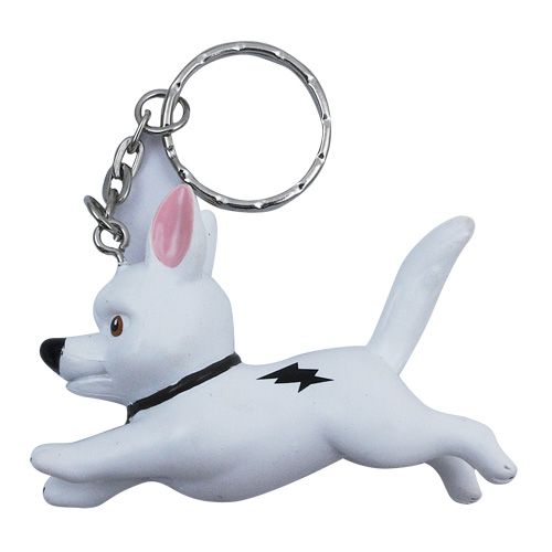 Cute 7x Disney Bolt Dog Rhino figures Key Chain Set.