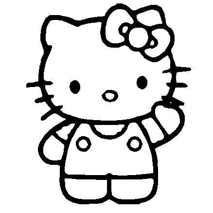 Hello Kitty Decal (Red, White, or Black) JDM Sticker  