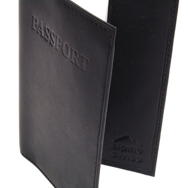 New Passport Cover Travel Case Durable Soft Lambskin Leather By Alpine 