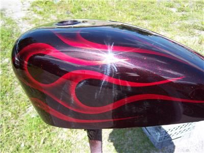 CUSTOM PAINT ON YOUR TINS fatboy,sportster,softail,etc  
