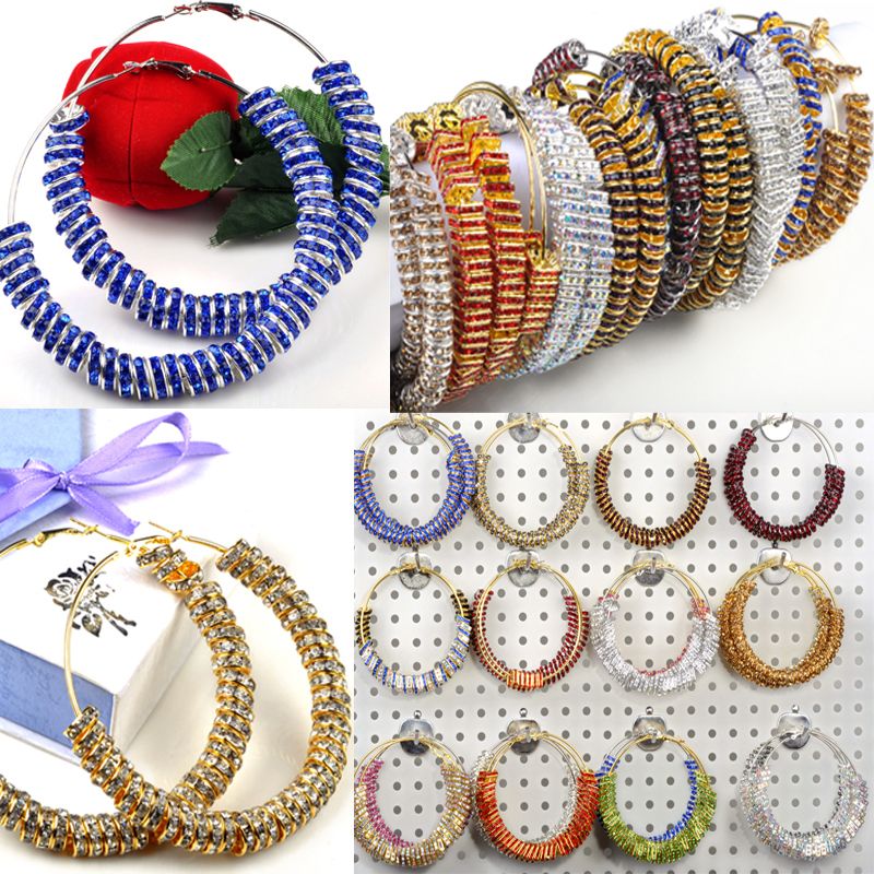 click here for more items multicolor mesh beads spike resin