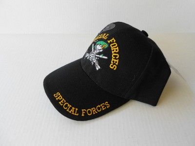 Special Forces U.S. Military Elite Unit Green Beret BlackHat  