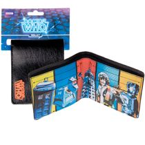 NEW* Retro Tom Baker DR WHO Dalek Tardis WALLET  