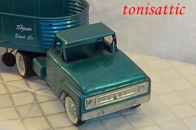 STRUCTO STEEL CO. TRACTOR TRAILER~EARLY 1960S~MADE IN USA  