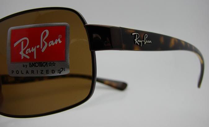 Authentic RAY BAN Polarized Brown Sunglasses 3379   014/57 *NEW 