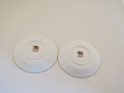 LOTS VINTAGE ROYAL ALBERT OLD COUNTRY ROSES COFFEE CUPS & SAUCERS 