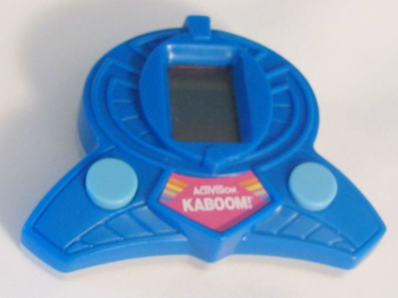 1981 Activision Burger King Action Kaboom Toy game  